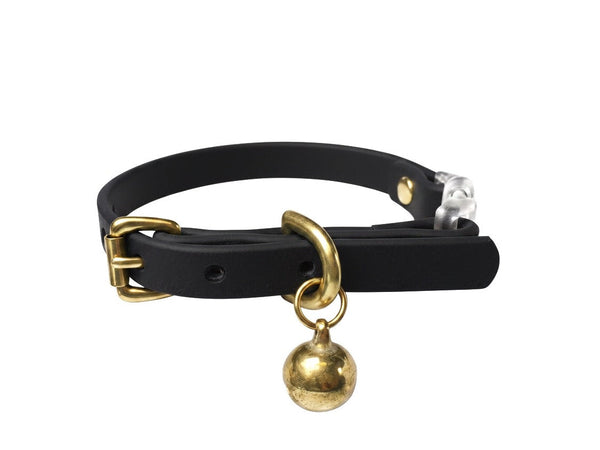 Blac-cat-collar-biothane-breakaway-safety-buckle-bell