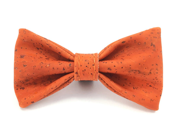 Cat Bow Tie in Vegan Cork Leather - All Cork Colours