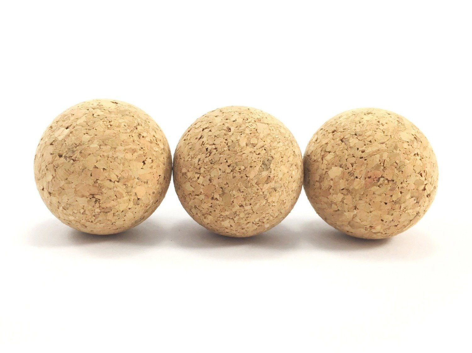 Cat balls toys made from natural, eco friendly and sustainable cork, which is also biodegradable